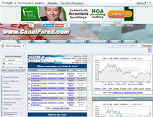 Tablet Screenshot of canalforex.com
